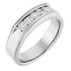14K White .5 CTW Diamond Mens Ring Ref 14769515